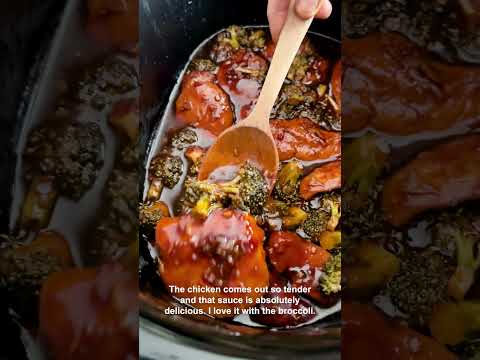 Crockpot Honey Garlic Chicken