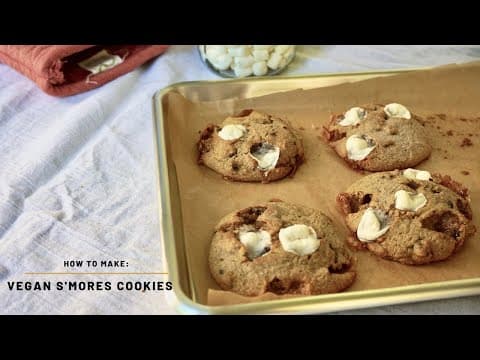 Vegan S'mores Cookies