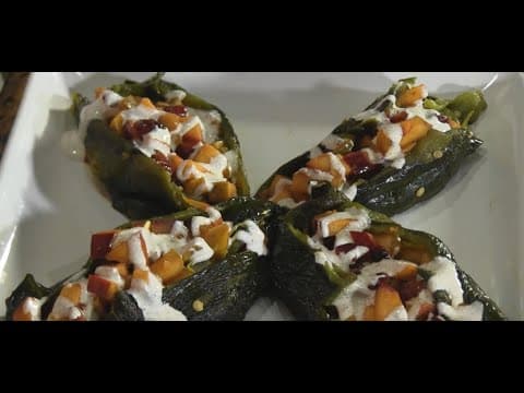 Chile Rellenos en Nogada