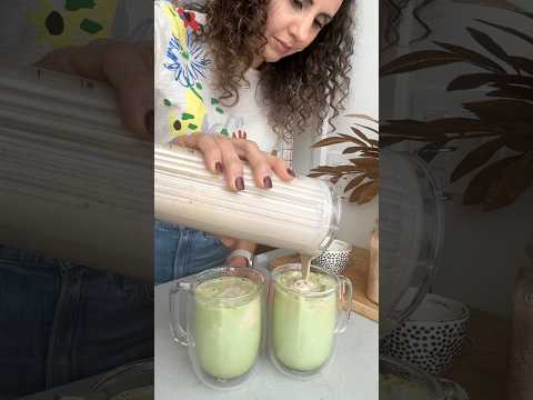 Banana Matcha Latte