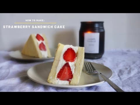 Strawberry Sandwich Cake