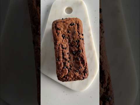 Eggless Whole Wheat Chocolate Chip Banana Bread
