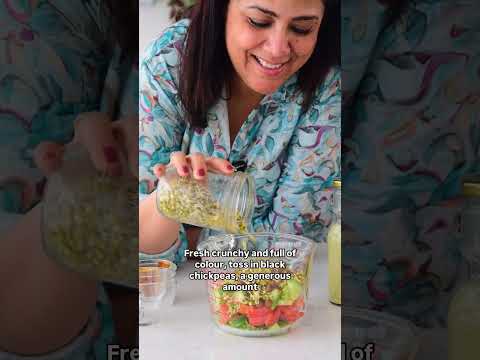 High Protein Black Chickpeas Salad