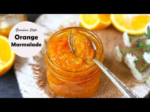 Grandma Style Orange Marmalade