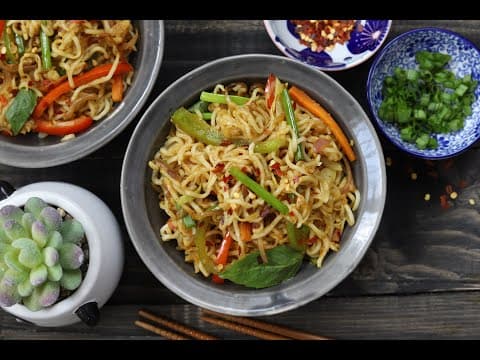20 Minutes Maggi Noodles Stir Fry
