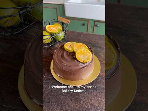Dark Chocolate & Orange Cake