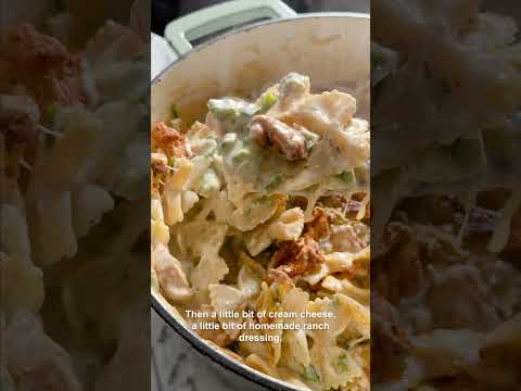 One Pot Cajun Ranch Chicken Pasta