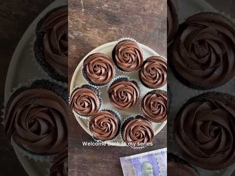 Eggless Mocha Cupcakes