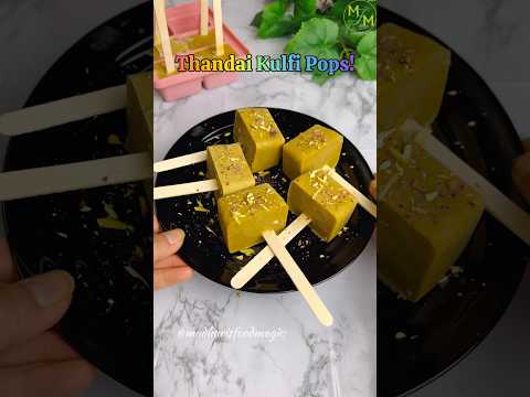 Instant Thandai Kulfi