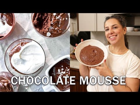 Chocolate and Vanilla Mousse