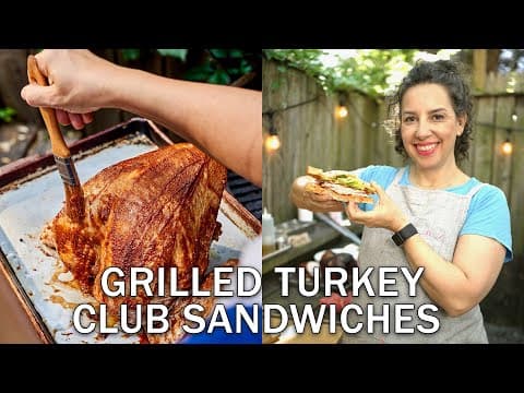 Grilled Turkey Club Sandwich