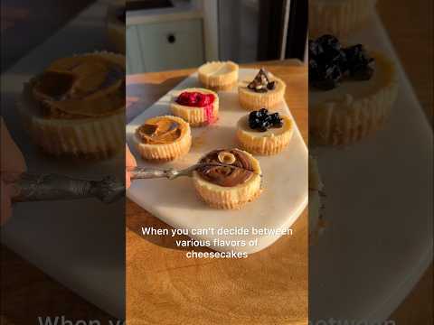 Assorted Eggless Cheesecake Cups